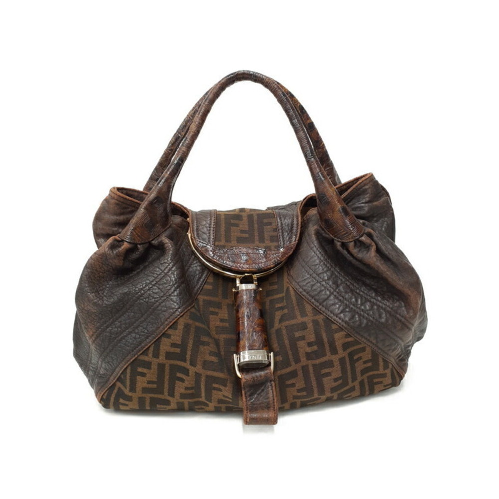 Fendi Zucca Spy Bag Handbag